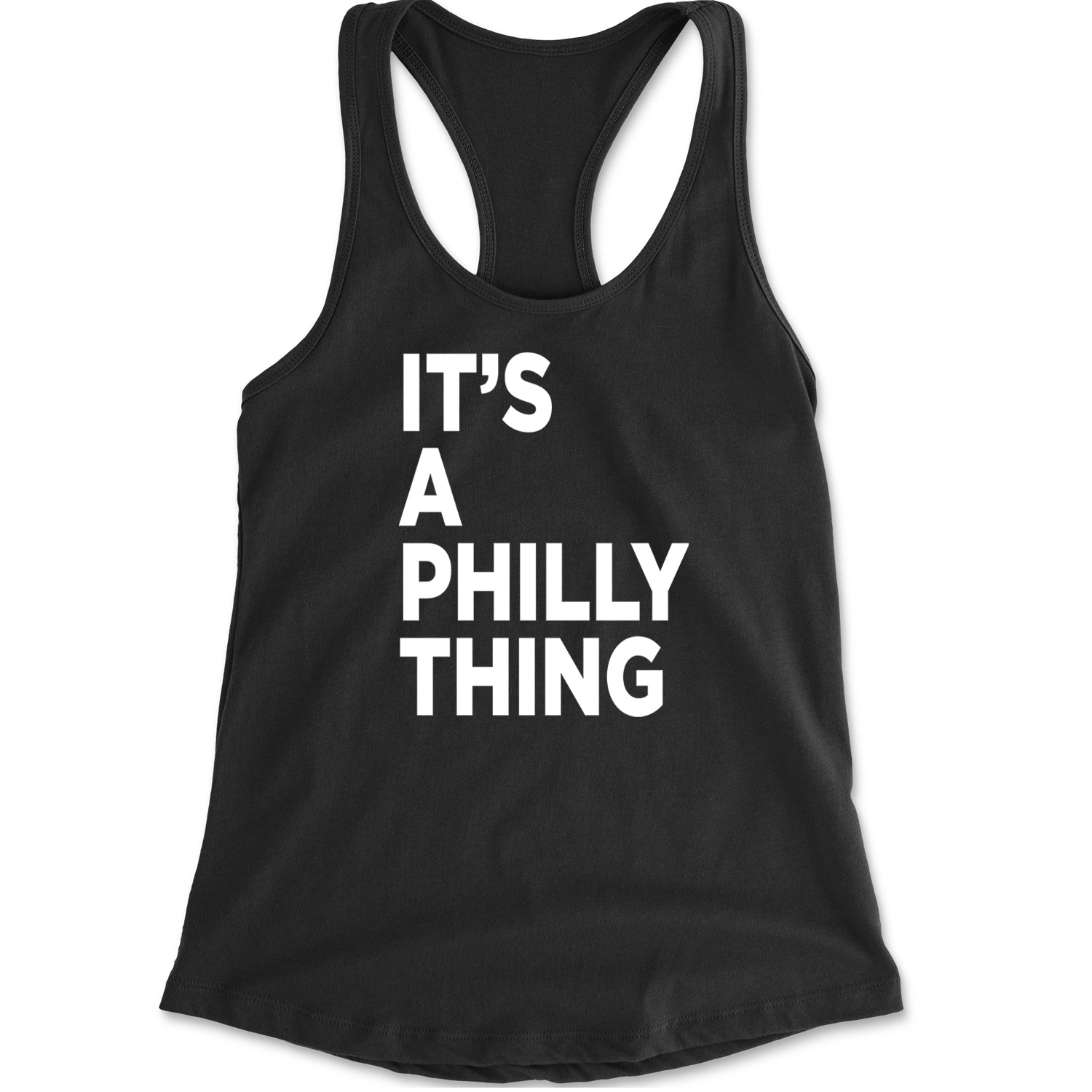 PHILLY It's A Philly Thing Racerback Tank Top for Women Black