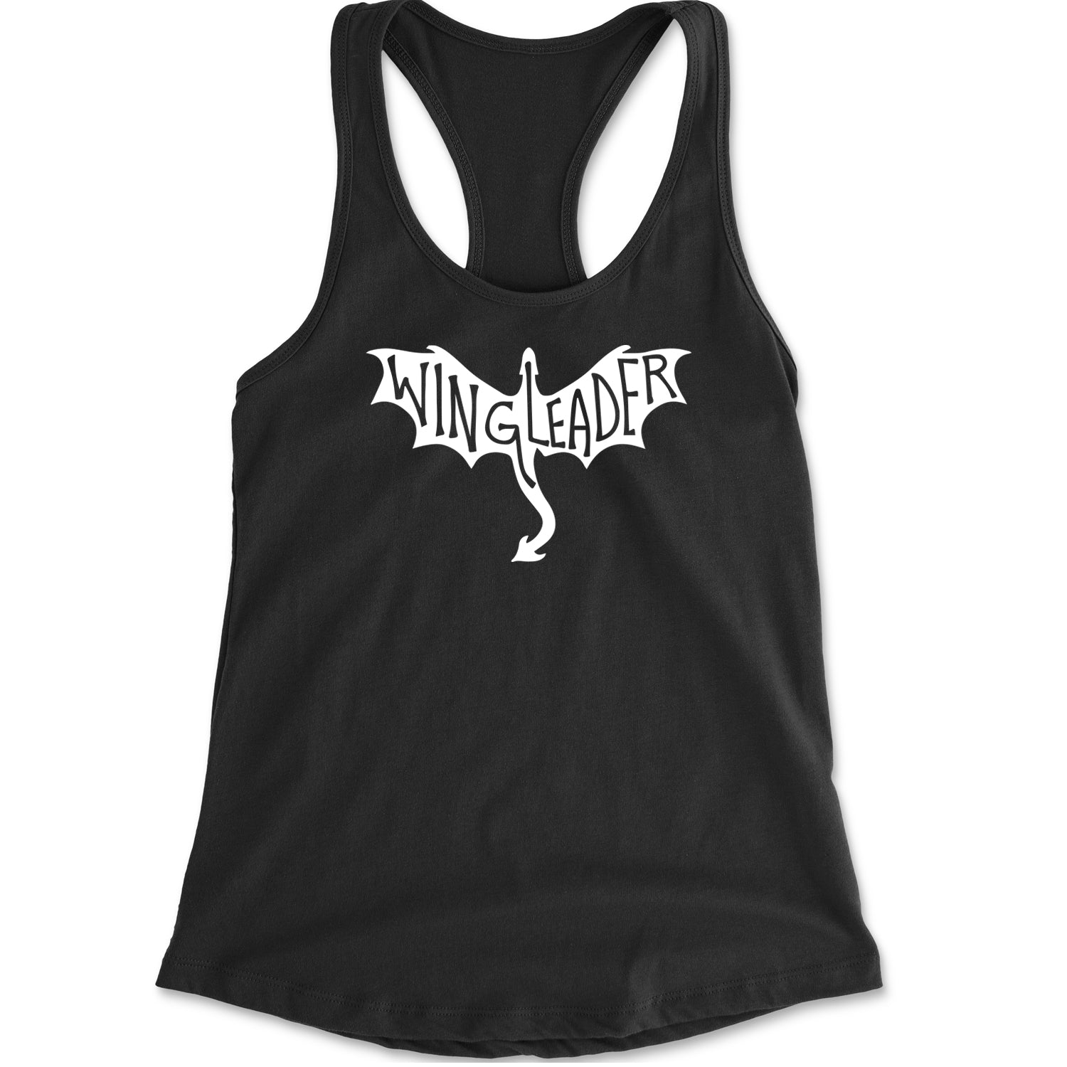 Wingleader Basgiath War College Racerback Tank Top for Women Black