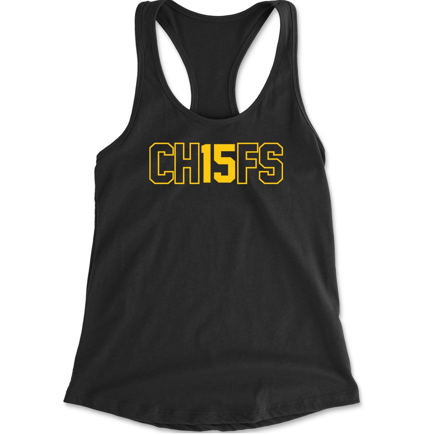 Ch15fs Chief 15 Shirt Racerback Tank Top for Women Black