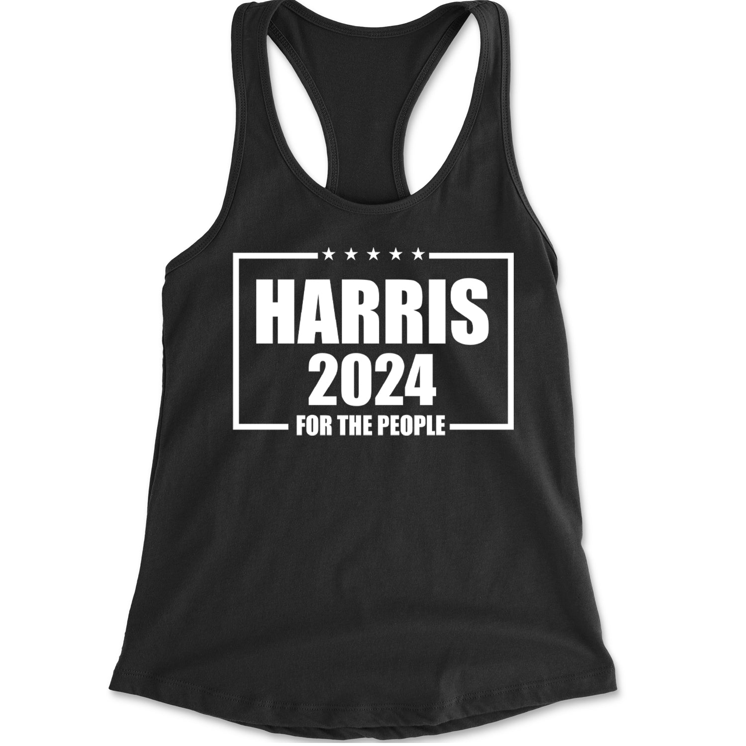 Harris 2024 - Vote For Kamala For President Racerback Tank Top for Women Navy Blue