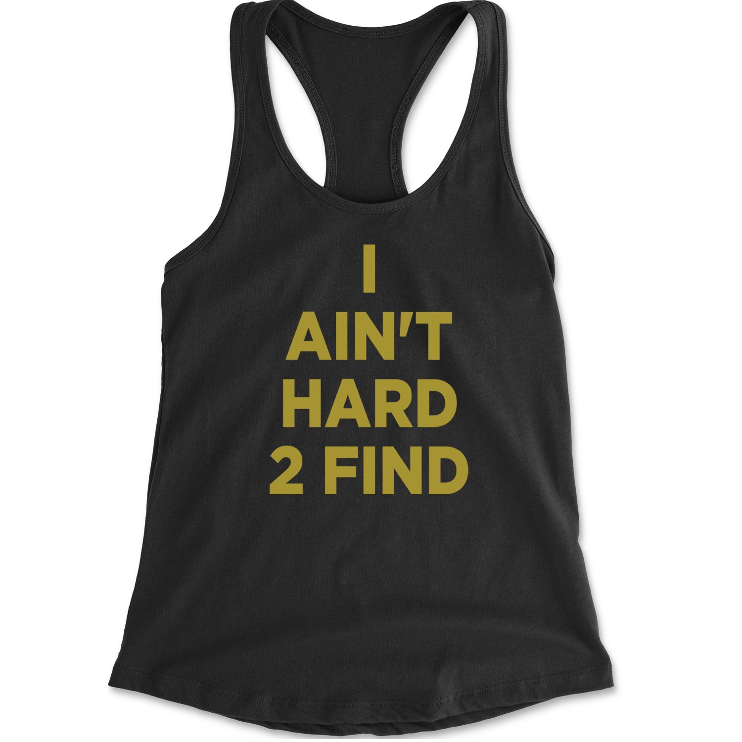 I Ain't Hard To Find Coach Prime Racerback Tank Top for Women Black