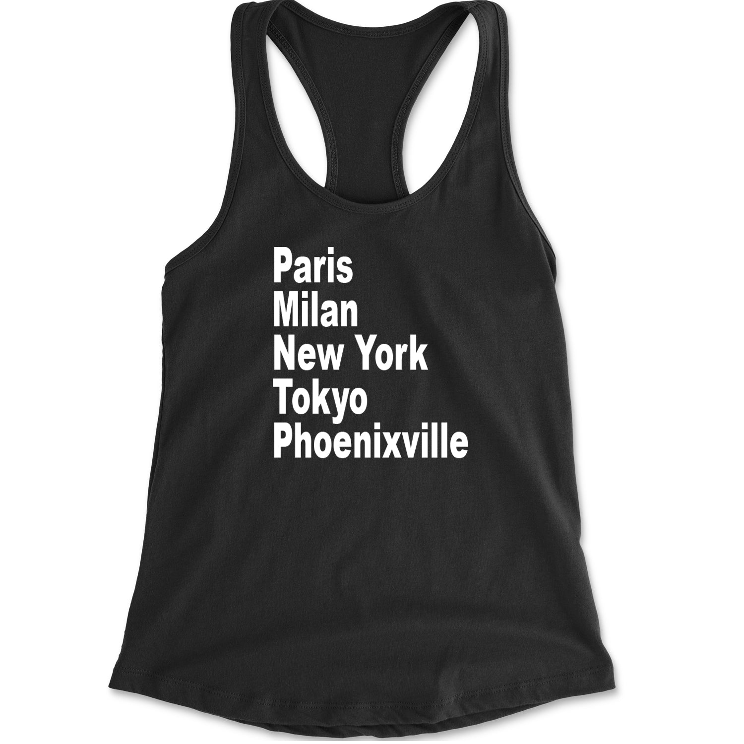 The Great Borough Of Phoenixville Racerback Tank Top for Women