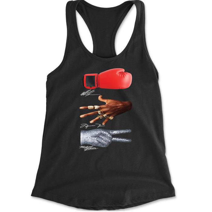 Tyson Jordan Jackson Iconic Michaels Racerback Tank Top for Women