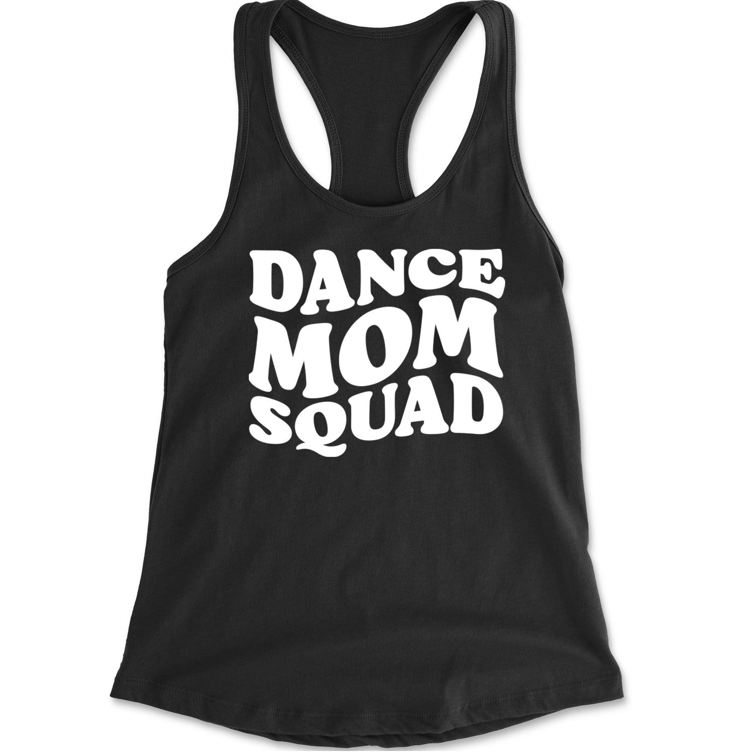 Dance Mom Squad Racerback Tank Top for Women Black