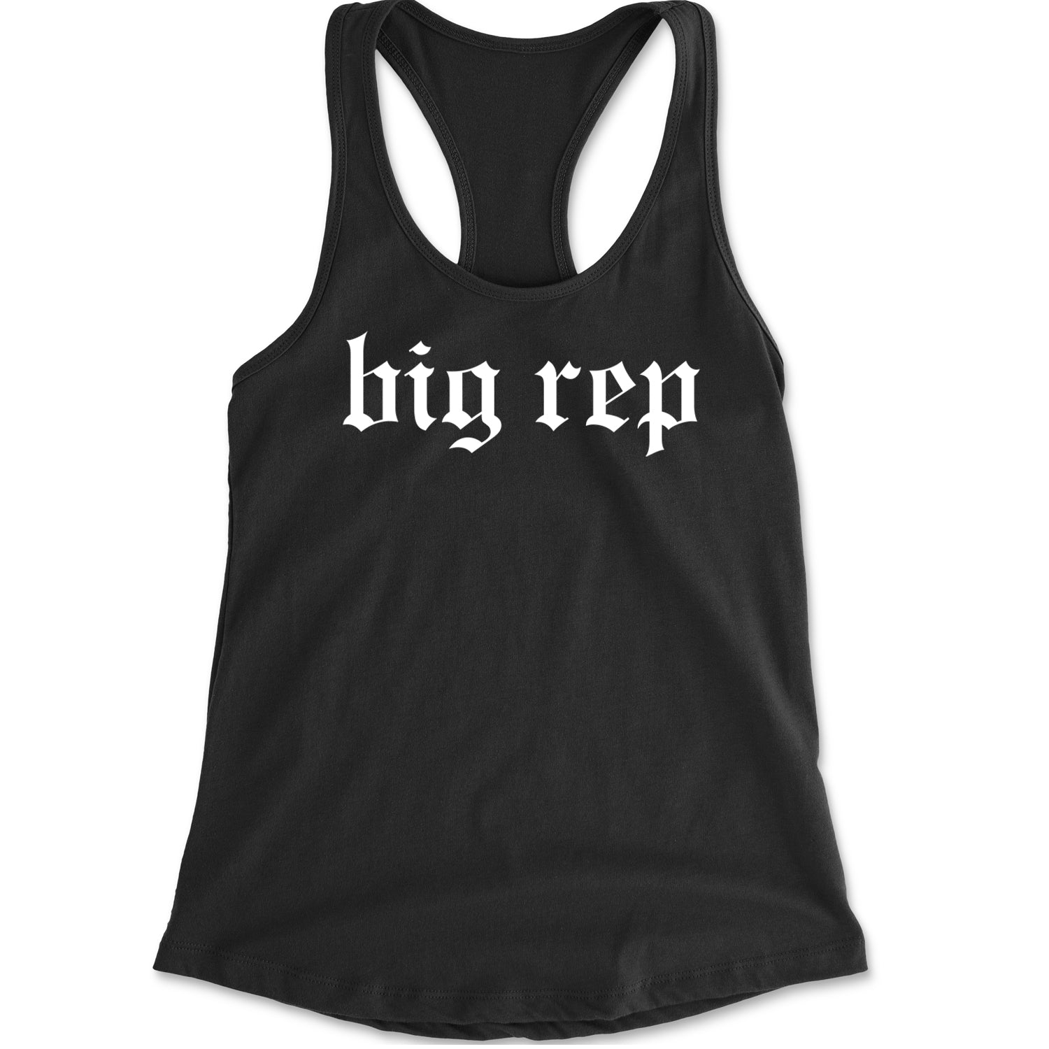 Big Rep Reputation Music Lover Gift Fan Favorite Racerback Tank Top for Women Black