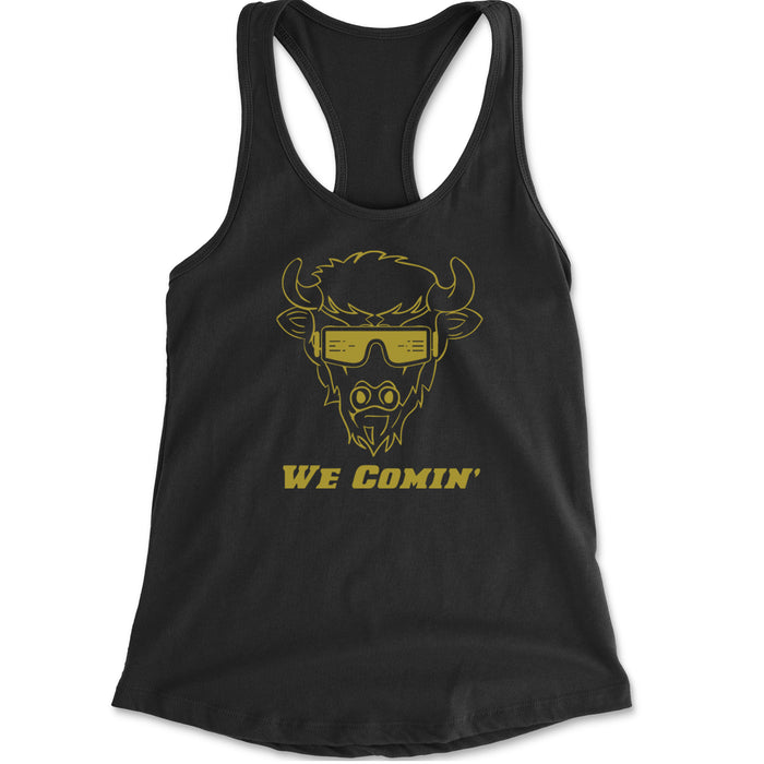 We Coming Coach Prime Colorado Racerback Tank Top for Women