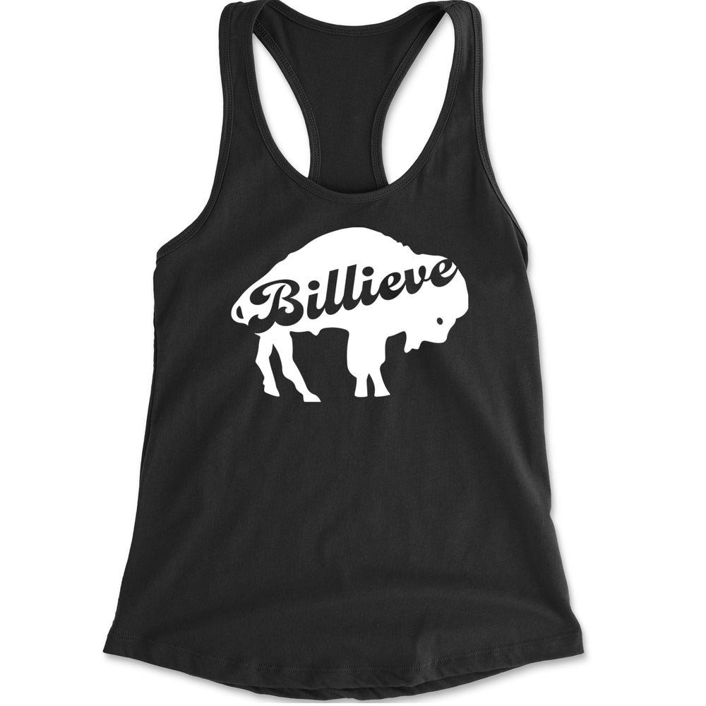 Billieve Bills Mafia Racerback Tank Top for Women Black