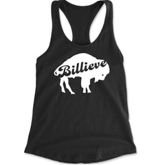 Billieve Bills Mafia Racerback Tank Top for Women Black