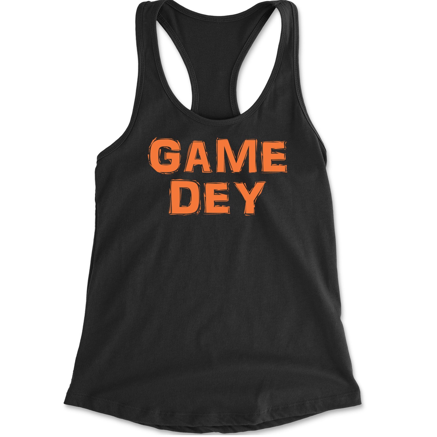 Game Dey Cincinnati Football Racerback Tank Top for Women Black