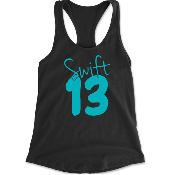 13 Swift 13 Lucky Number Era TTPD Racerback Tank Top for Women