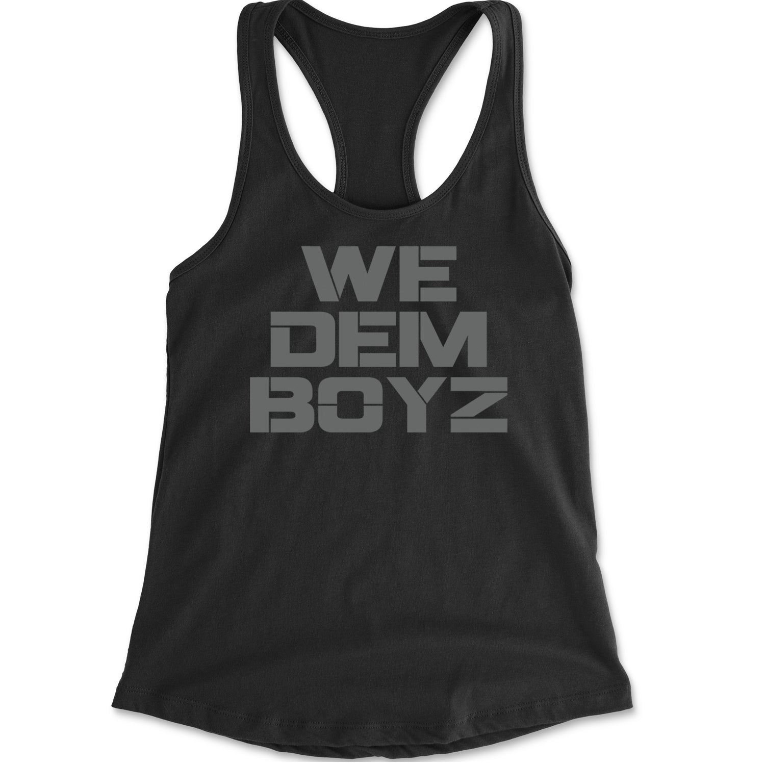 WE Dem Boys Dallas  Racerback Tank Top for Women Black