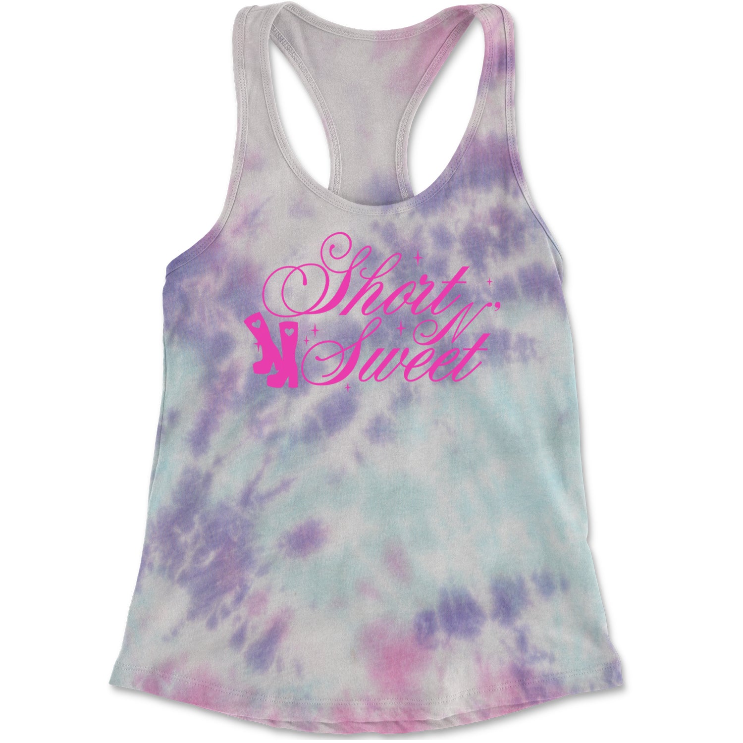 Boots Short N' Sweet Racerback Tank Top for Women Cotton Candy