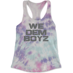 WE Dem Boys Dallas  Racerback Tank Top for Women Cotton Candy