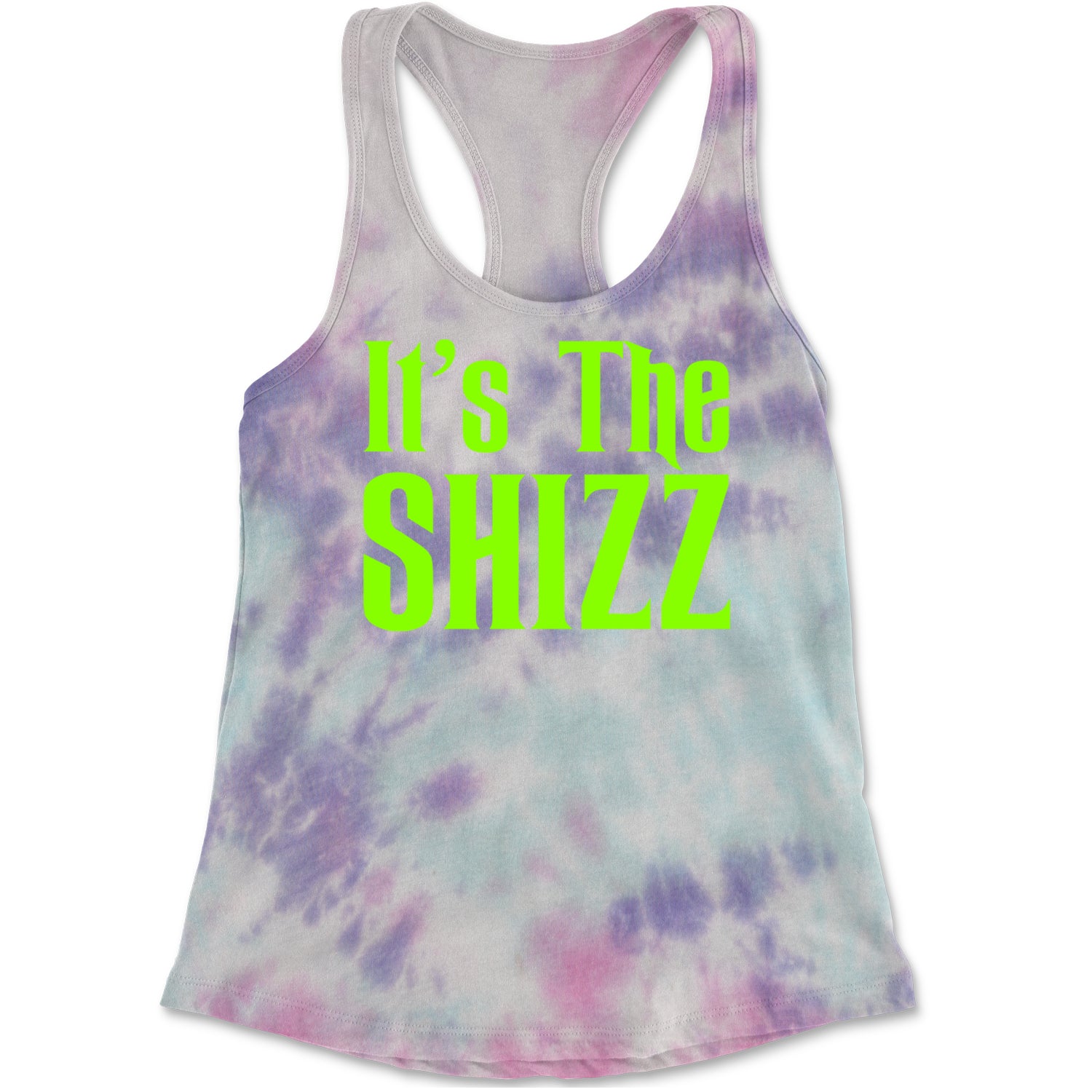 It's The Shizz Magical Racerback Tank Top for Women Cotton Candy