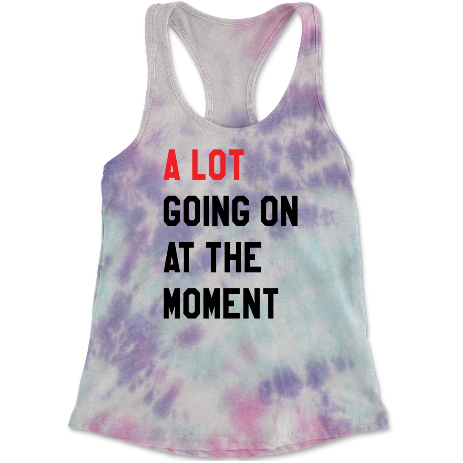 A Lot Going On At The Moment New TTPD Poet Department Racerback Tank Top for Women Cotton Candy