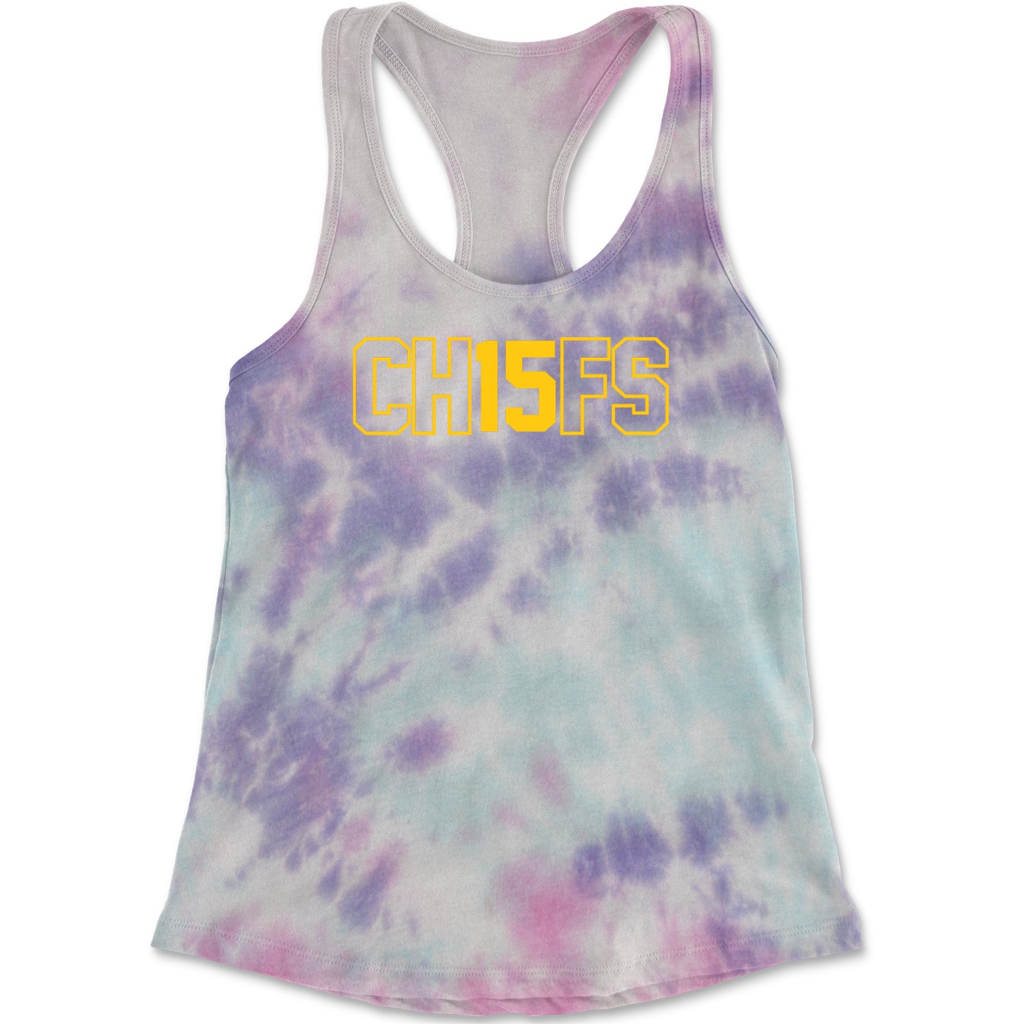 Ch15fs Chief 15 Shirt Racerback Tank Top for Women Cotton Candy