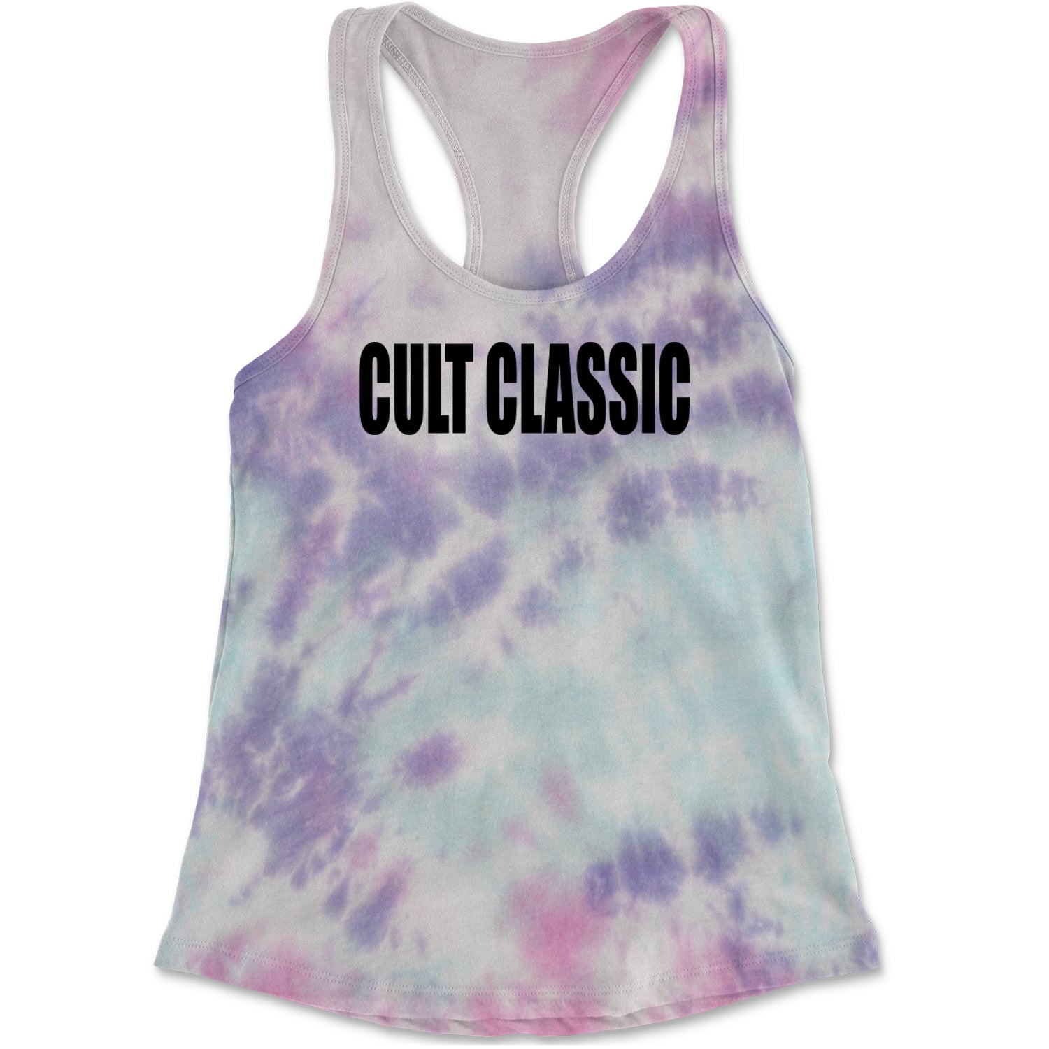 Cult Classic Pop Music Club Racerback Tank Top for Women Cotton Candy