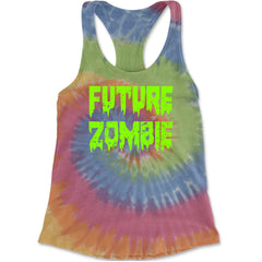 Future Zombie Horror Racerback Tank Top for Women Eternity