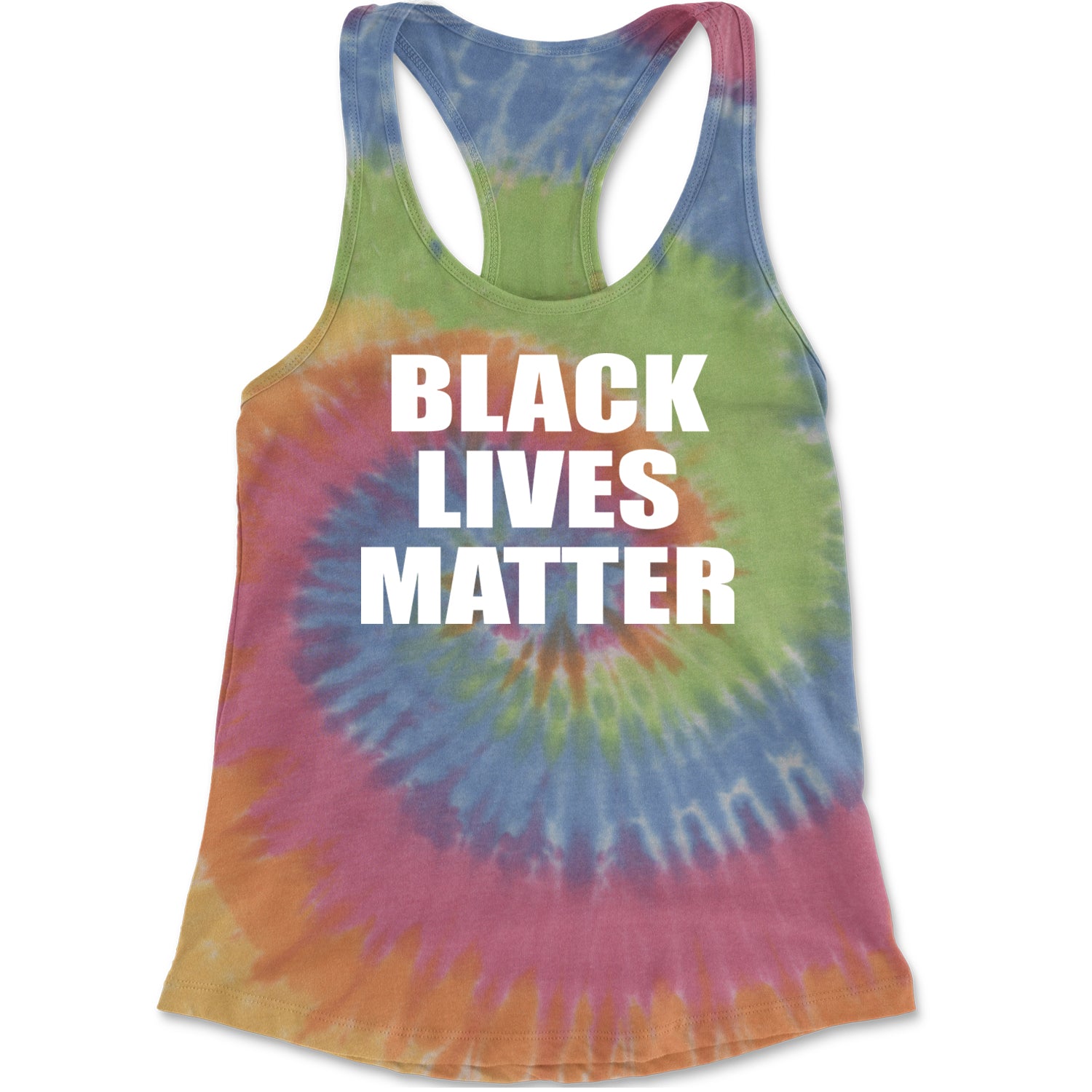 Black Lives Matter BLM Racerback Tank Top for Women Eternity