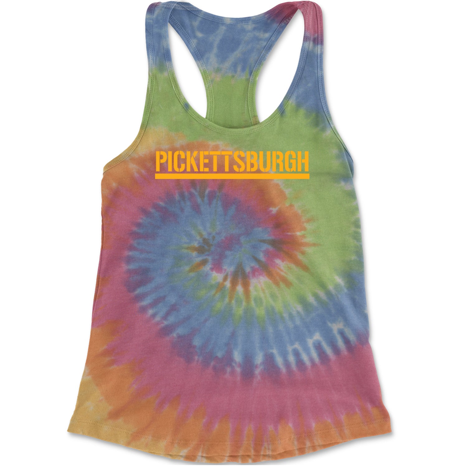 Pickettsburgh Pittsburgh Football Racerback Tank Top for Women Eternity