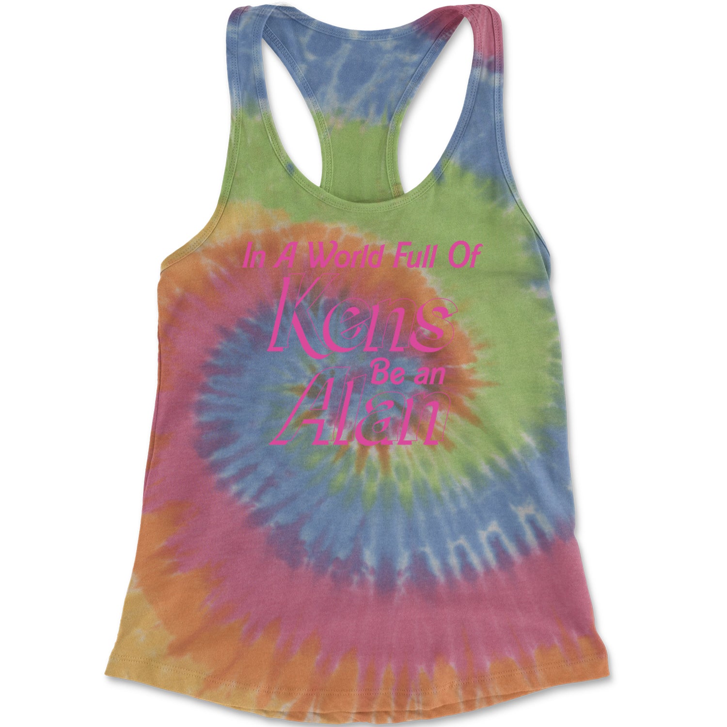 In A World Full Of Kens, Be an Alan Racerback Tank Top for Women Eternity