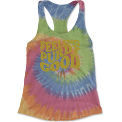Feeling Purdy Good San Francisco Racerback Tank Top for Women Eternity