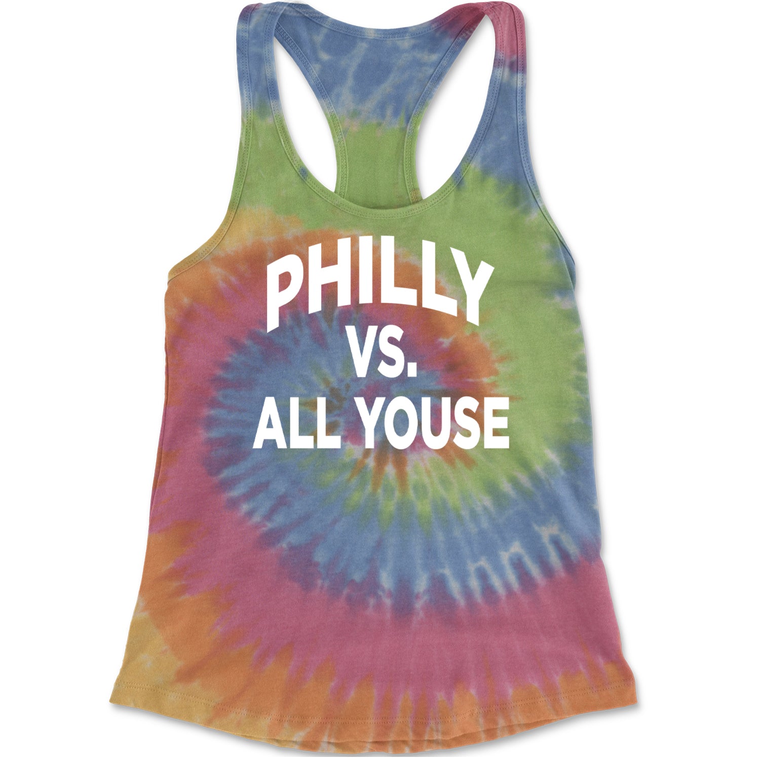 Philly Vs. All Youse Philly Thing Racerback Tank Top for Women Eternity