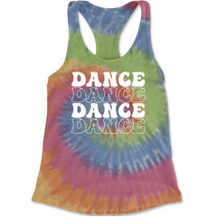 Dance Dance Dance Dance Racerback Tank Top for Women Eternity