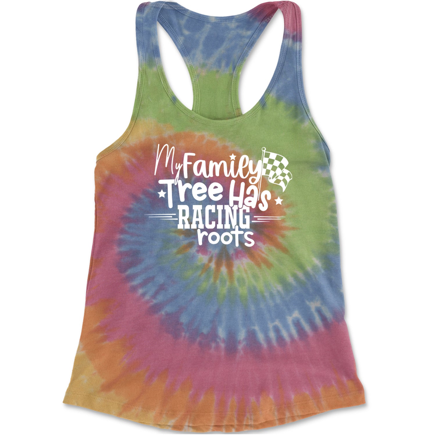 My Family Tree Has Racing Roots Racerback Tank Top for Women Eternity