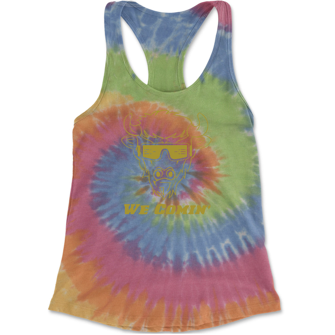 We Coming Coach Prime Colorado Racerback Tank Top for Women Eternity