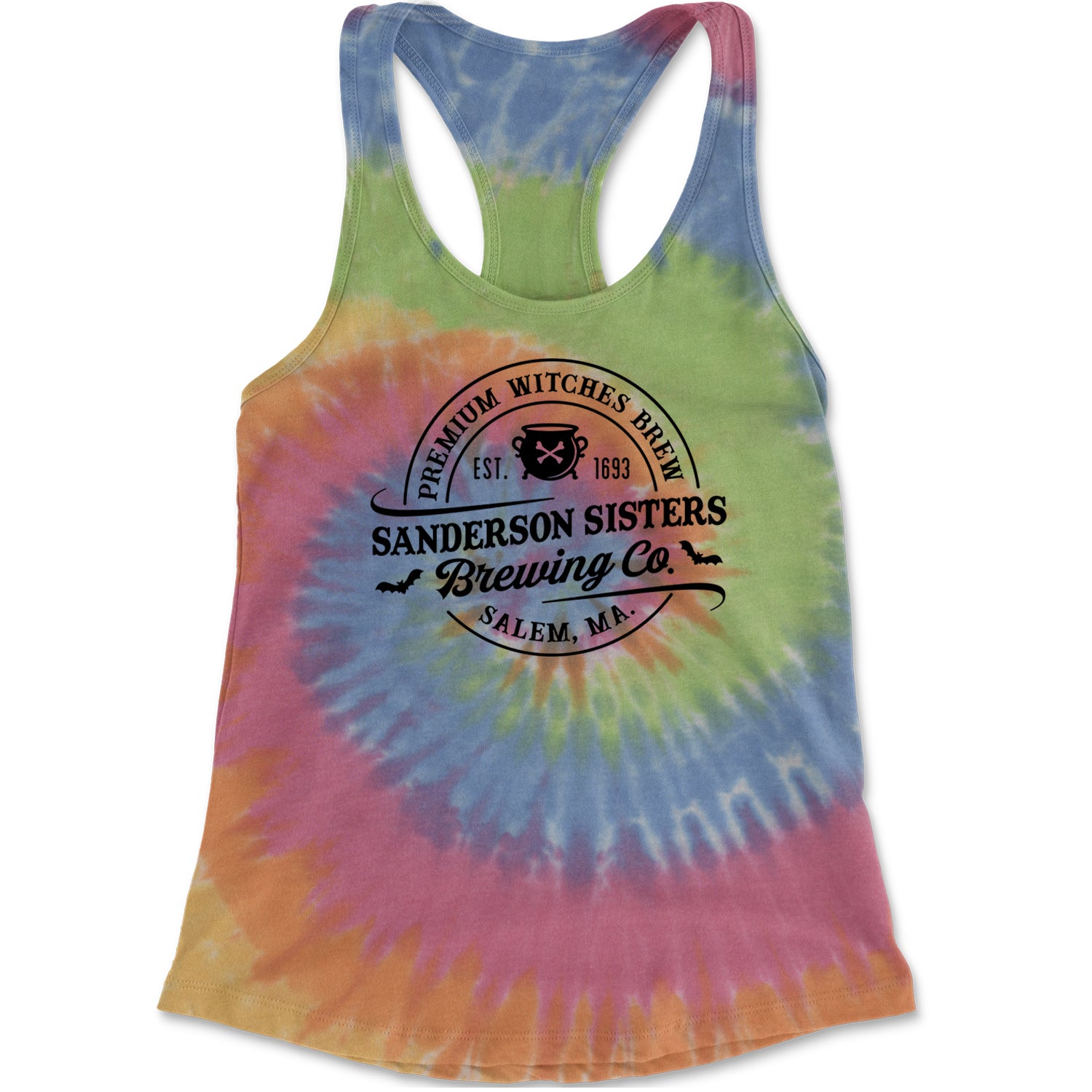 Sanderson Sisters Brewing Company Witches Brew Racerback Tank Top for Women Eternity