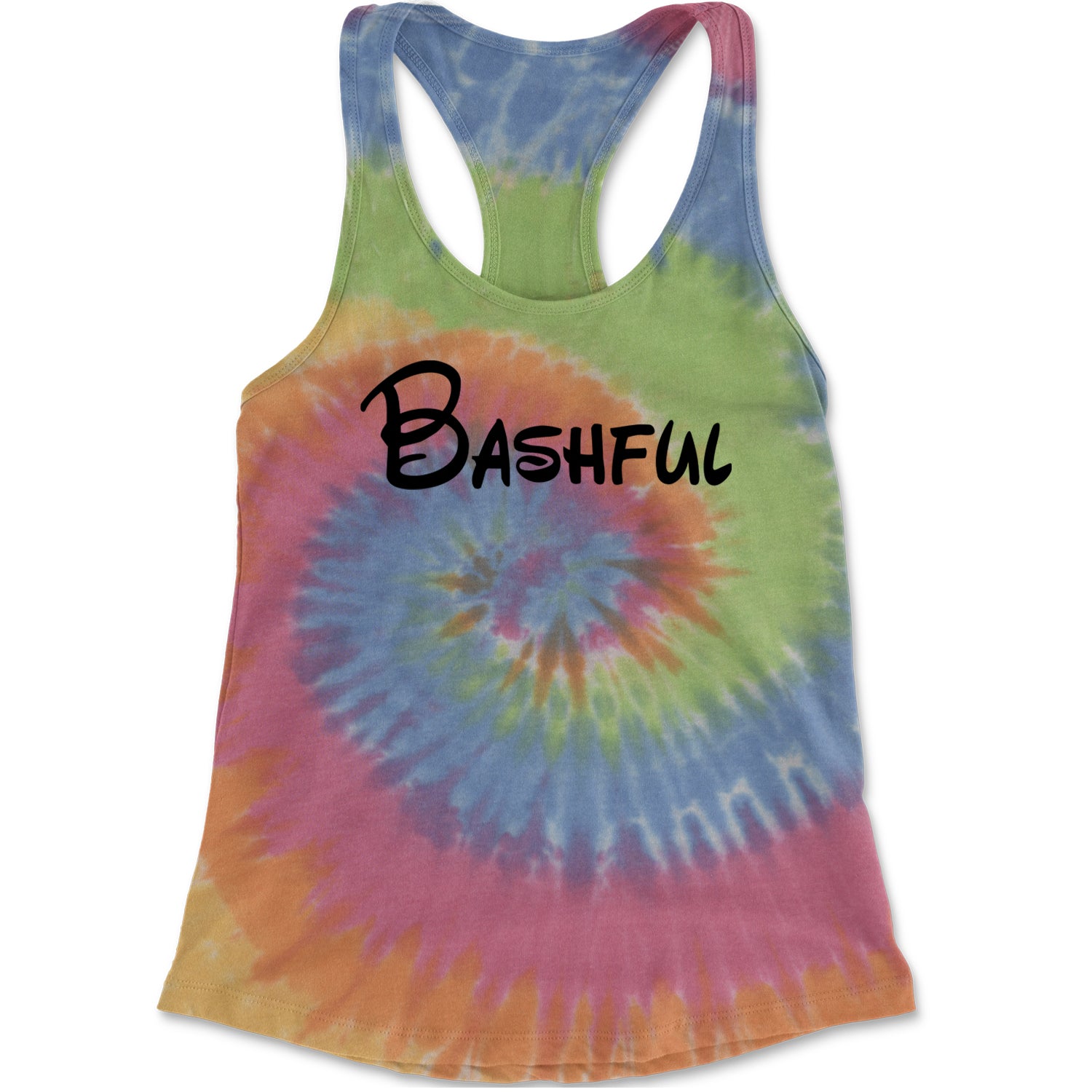 Bashful - 7 Dwarfs Costume Racerback Tank Top for Women Eternity