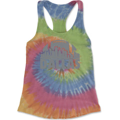 Dallas Texas Skyline Racerback Tank Top for Women Eternity