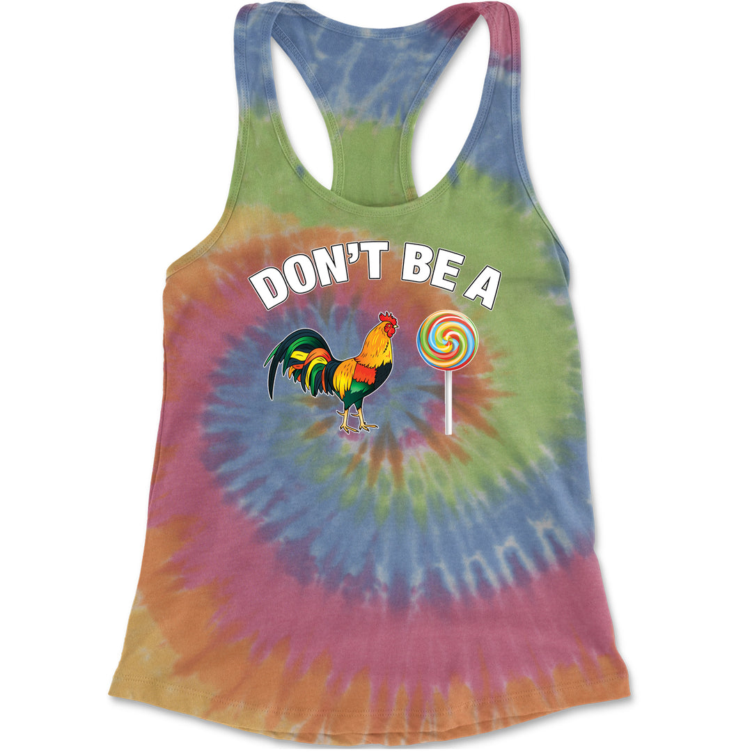 Don't Be A C-ck Sucker Funny Sarcastic Racerback Tank Top for Women Eternity