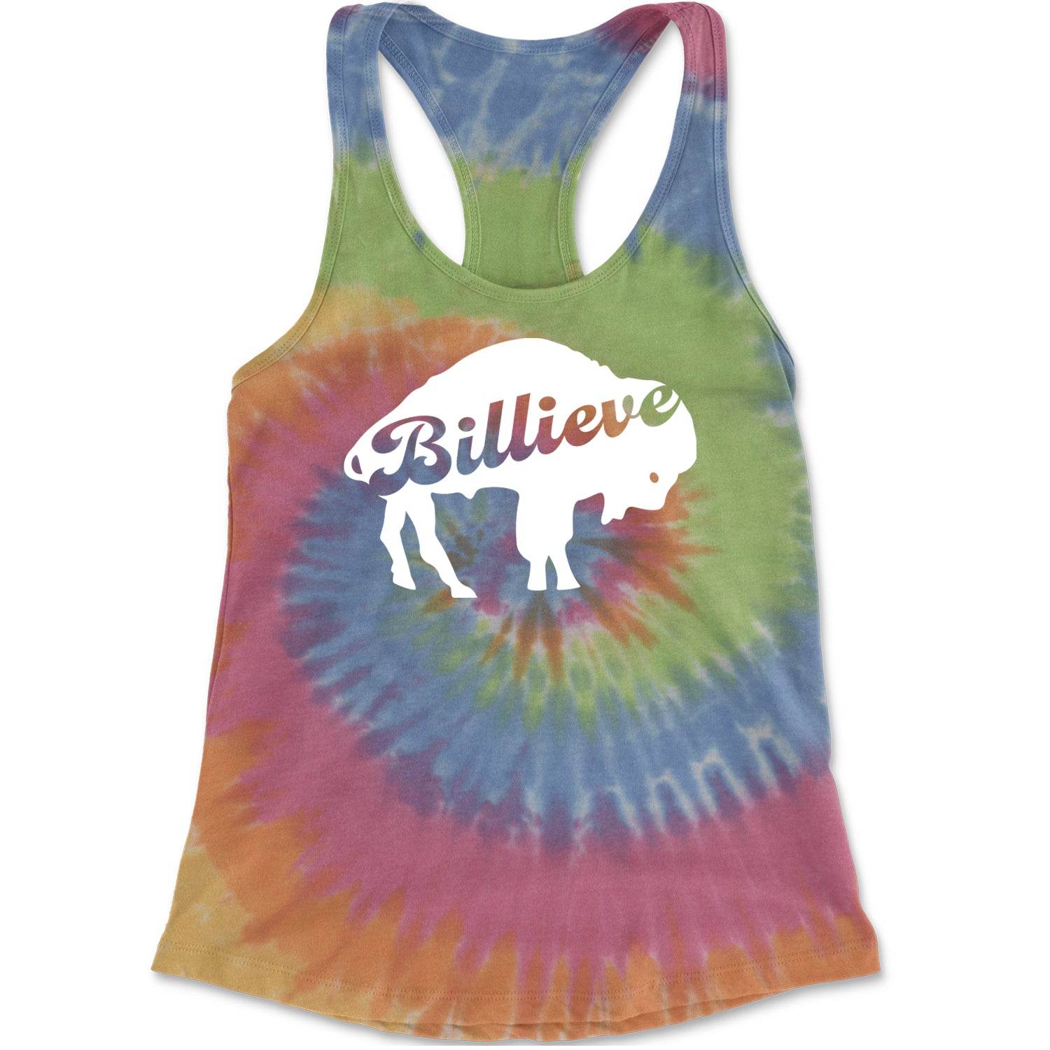 Billieve Bills Mafia Racerback Tank Top for Women Eternity