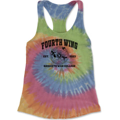 Fourth Wing Basgiath War College Racerback Tank Top for Women Eternity