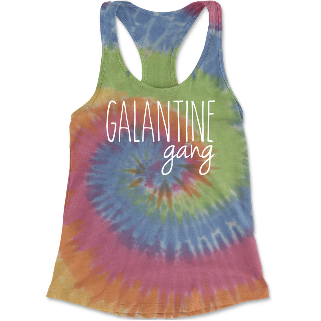 Galentine Gang Valentine's Shirt Racerback Tank Top for Women Eternity