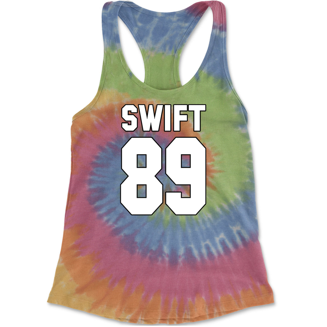 Swift 89 Birth Year Music Fan Era Poets Department Lover Racerback Tank Top for Women Eternity