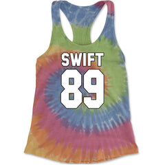 Swift 89 Birth Year Music Fan Era Poets Department Lover Racerback Tank Top for Women Eternity