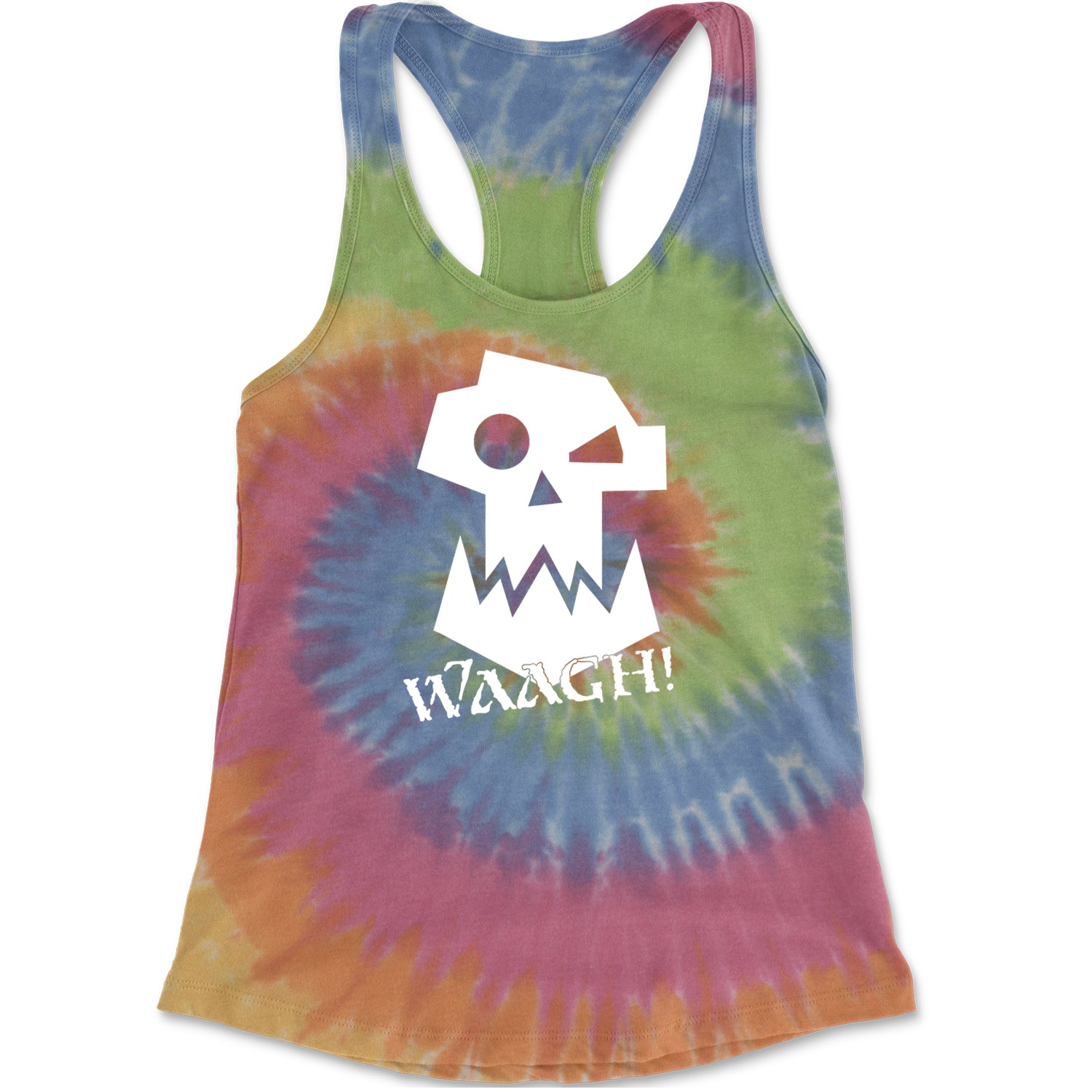 Ork Miniature Tabletop Wargaming Waagh Racerback Tank Top for Women Eternity