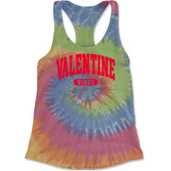 Valentines Vibes Racerback Tank Top for Women Eternity
