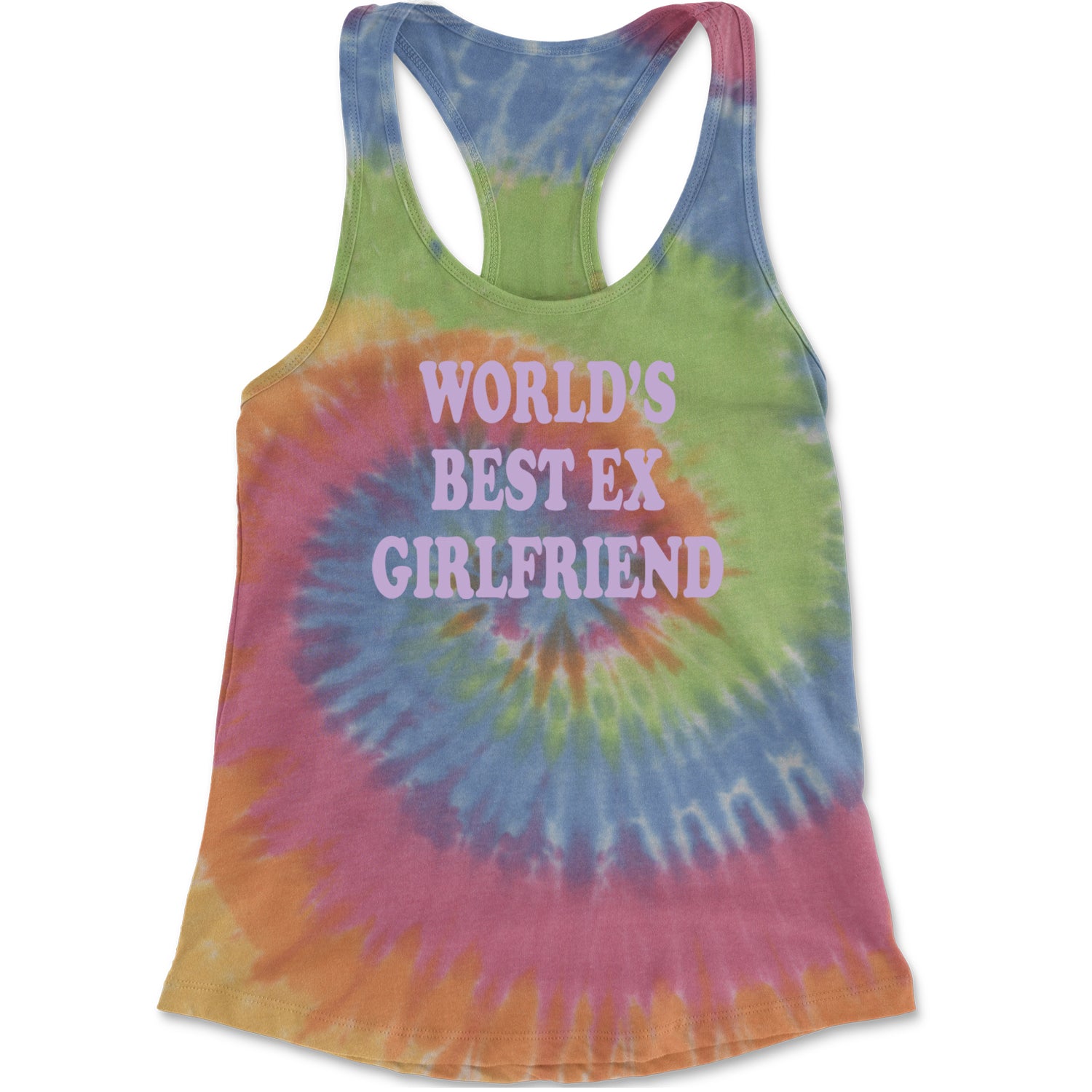 World's Best Ex Girlfriend Y2K Revenge Racerback Tank Top for Women Eternity