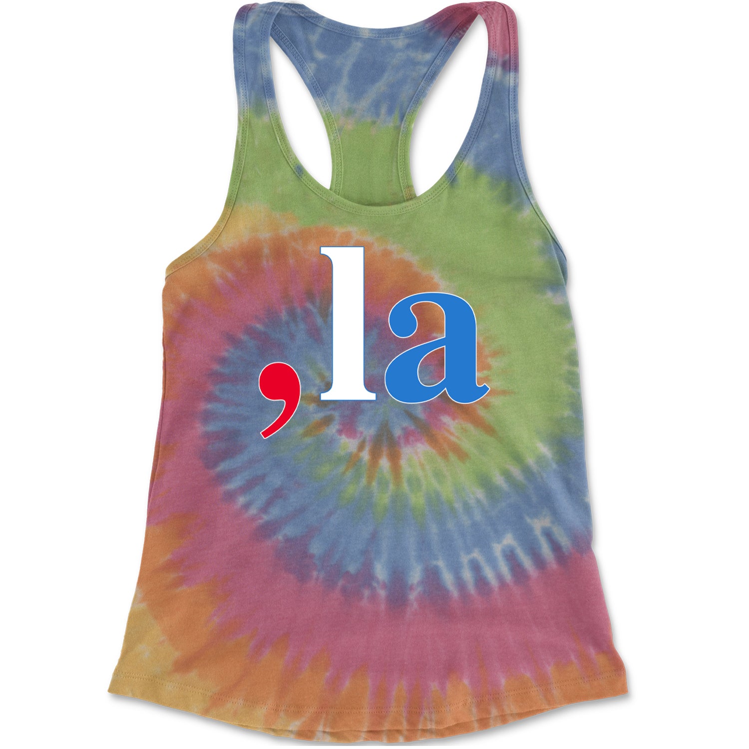 Comma-La - Support Kamala Harris For President 2024 Racerback Tank Top for Women Eternity