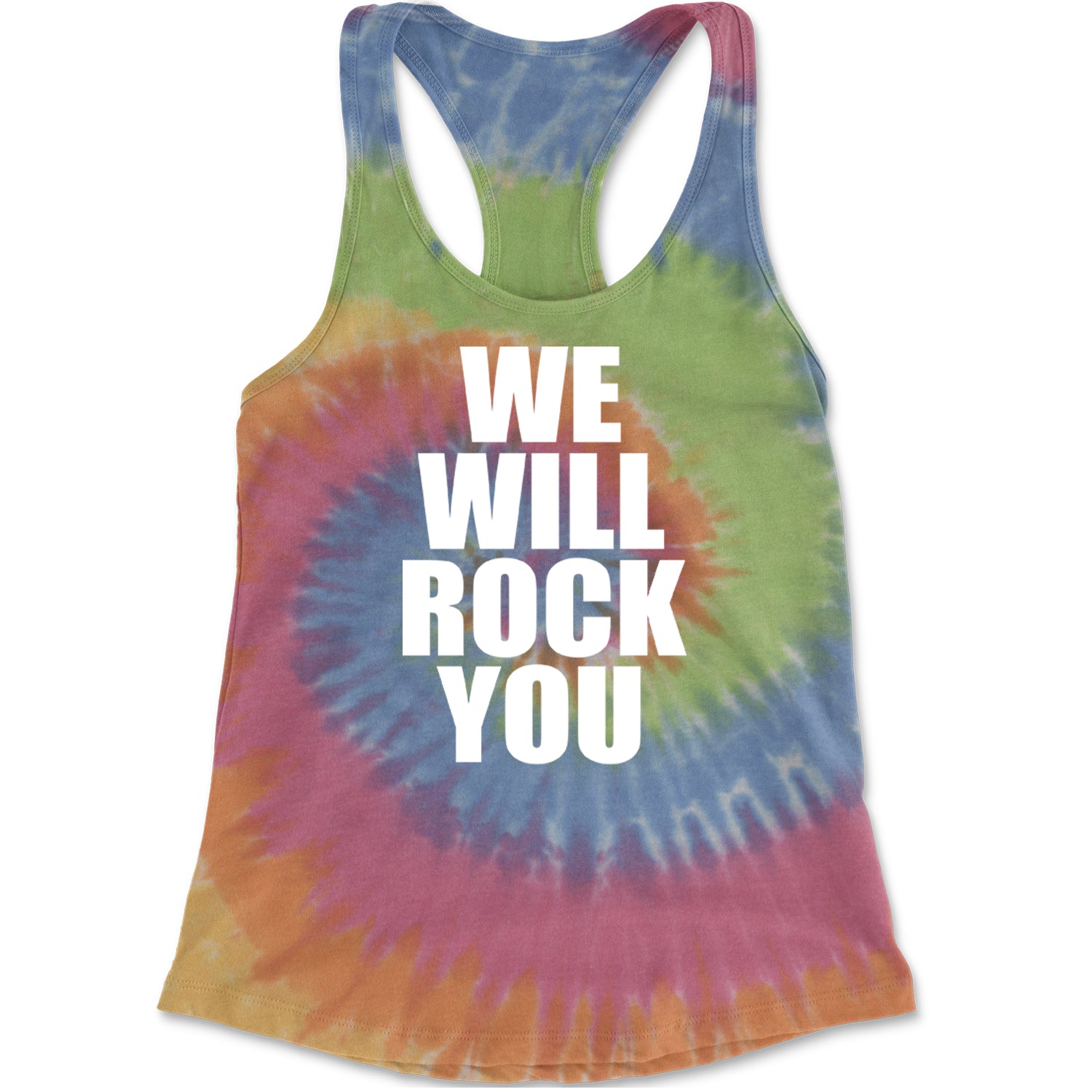 We Will Rock You Racerback Tank Top for Women Eternity