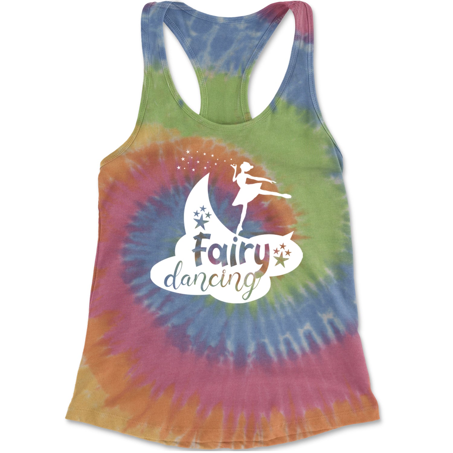 Fairy Dancing Racerback Tank Top for Women Eternity