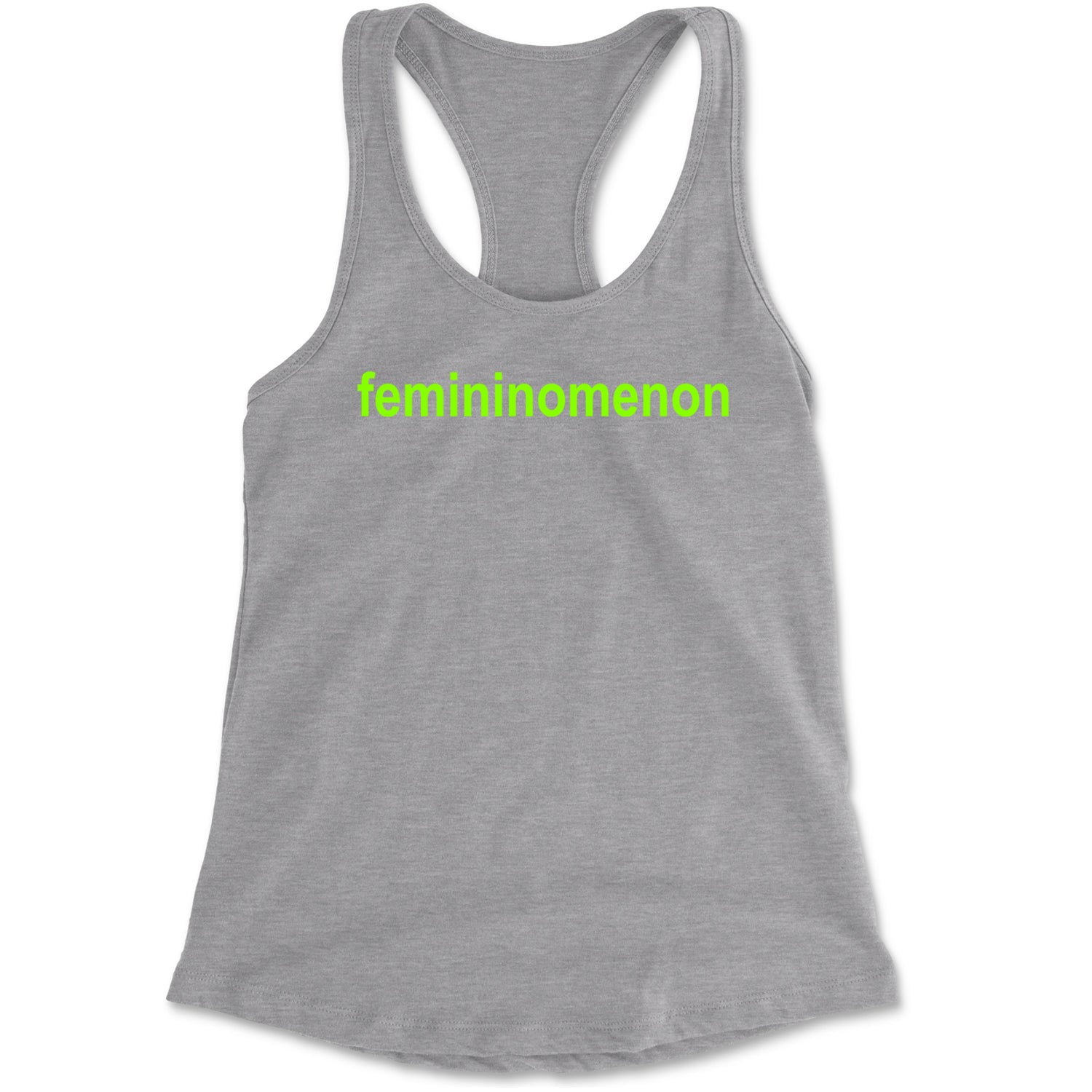 Femininomenon Female Empowerment Racerback Tank Top for Women Black