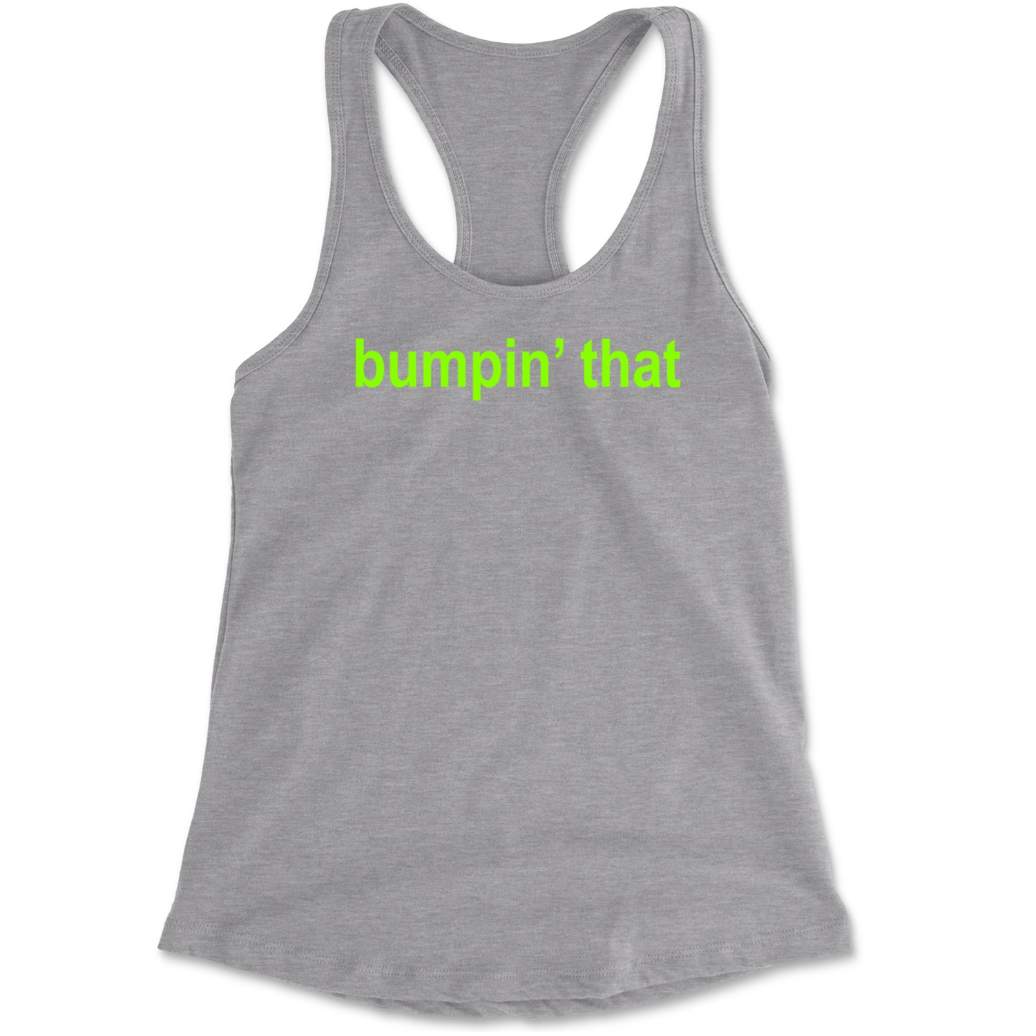 Bumpin' That Brat Music Racerback Tank Top for Women Black