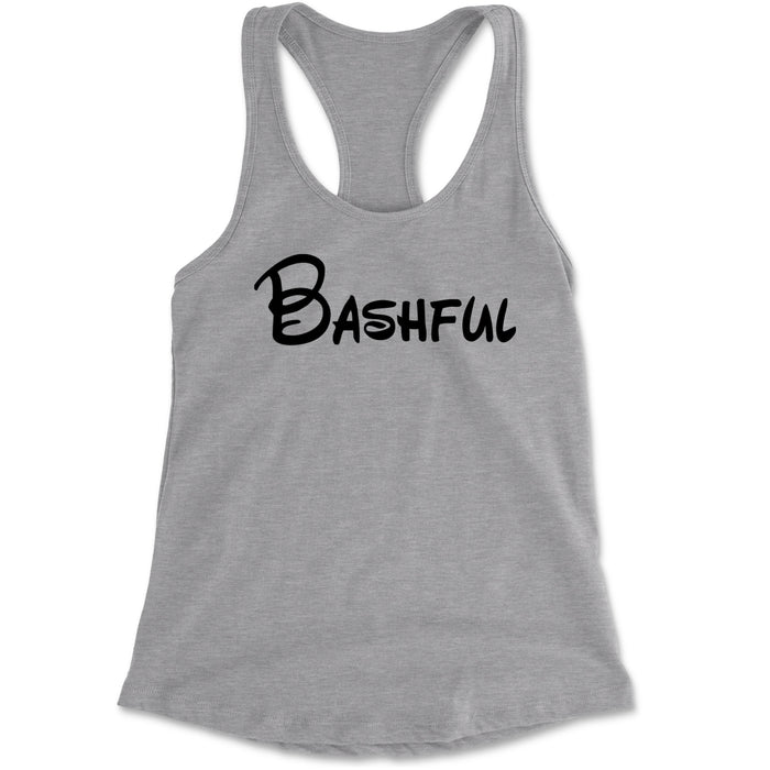 Bashful - 7 Dwarfs Costume Racerback Tank Top for Women