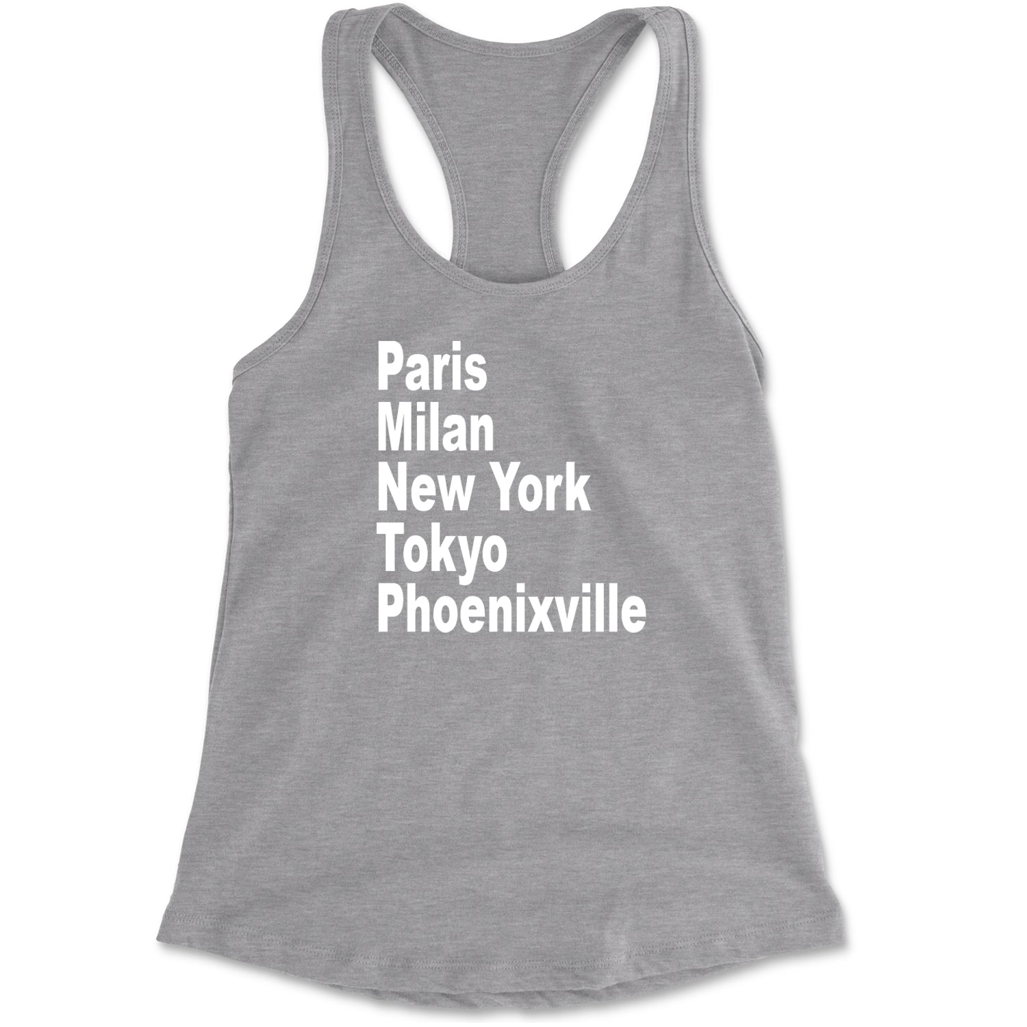The Great Borough Of Phoenixville Racerback Tank Top for Women
