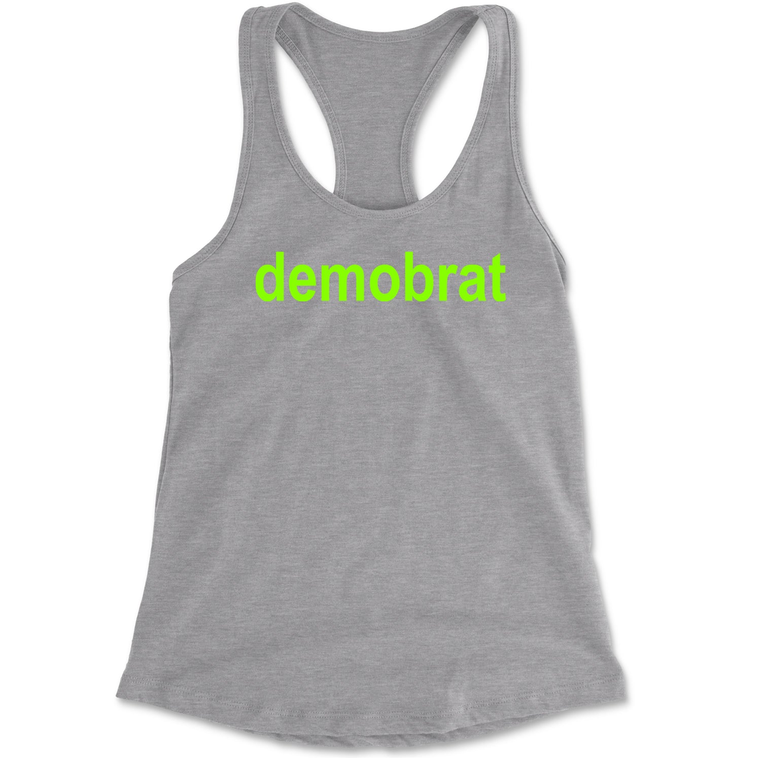 Demobrat Kamala Is Brat Vote Democrat Racerback Tank Top for Women Black